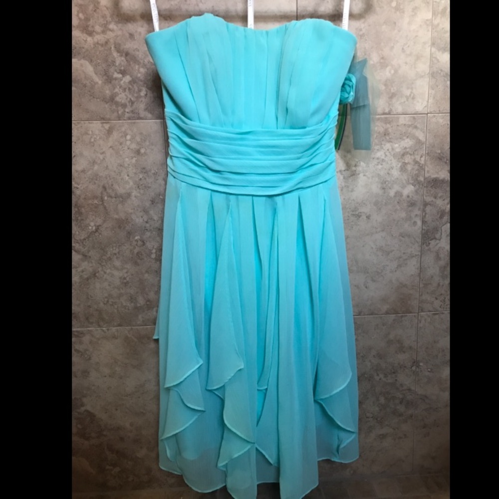 DAVIDS BRIDAL DRESS SIZE 2 COLOR SPA